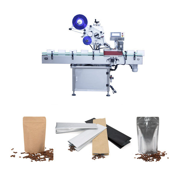 Merkemaskin for kaffeposer