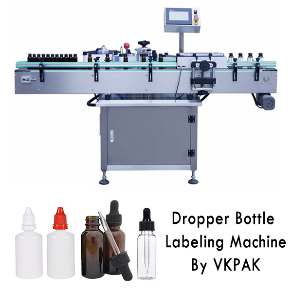 Droppflaskemerkemaskin