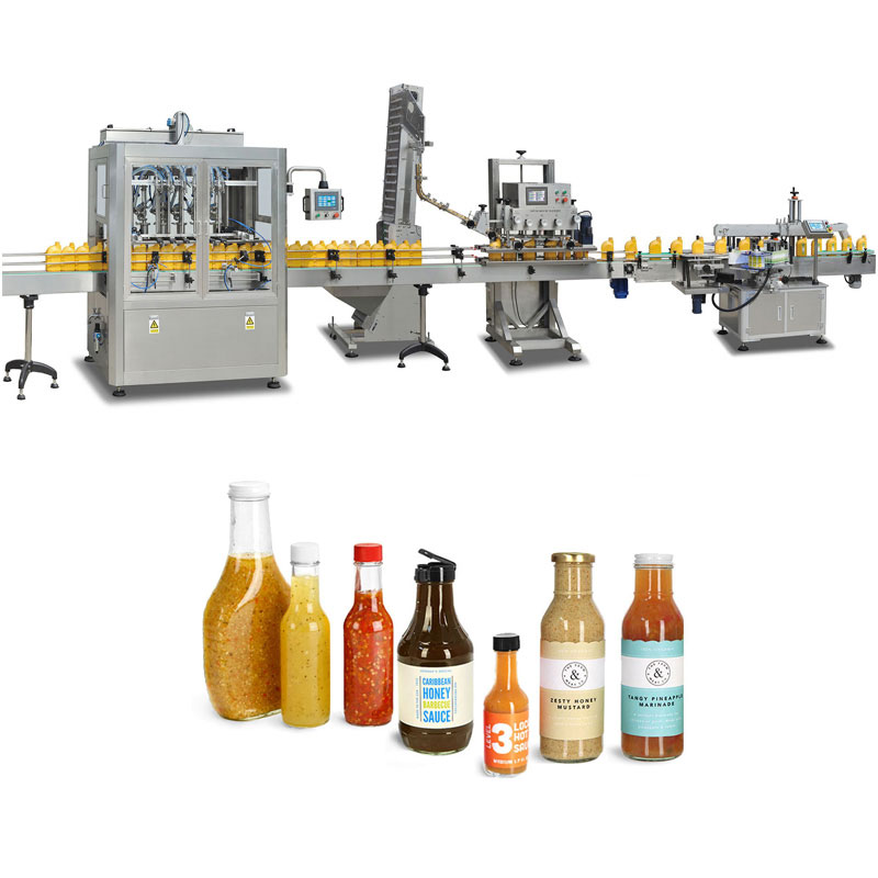 Fyllemaskin for saus